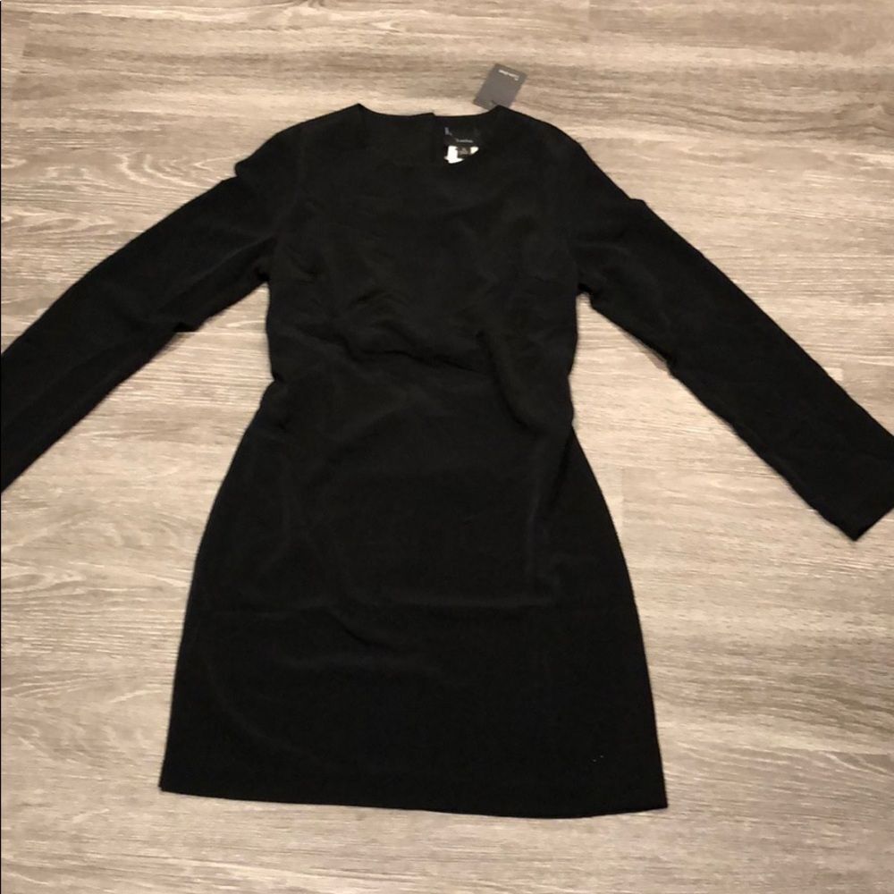 NWT Lumiere Black Cutout Back Dress - Picture 1 of 6
